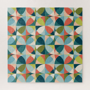Geometrisches, Abstraktes Nahtloses Design Mitte d