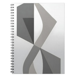 Geometrisches Abstraktes Notebook Notizblock
