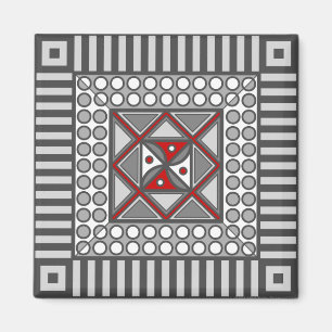 Geometrisches Alternativmagazin Magnet