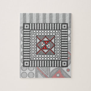 Geometrisches Alternativpuzzle