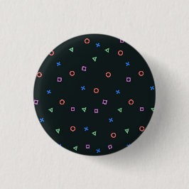 Geometrisches Bild: Dreieck-Inspiriert Button" Button