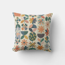 Geometrisches Blumenmuster
