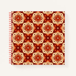 Geometrisches Boho-Muster Notizbuch