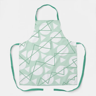 Geometrisches Chevron-Streifenmuster Küche Schürze