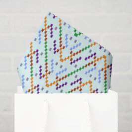 Geometrisches Chevron-Zickzack-Mosaik nahtloses Mu Seidenpapier