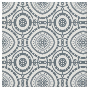 Geometrisches Denim-Reißmuster Stoff