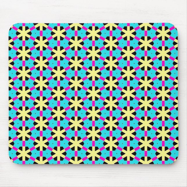 Geometrisches Design 019 Mousepad (Vorne)