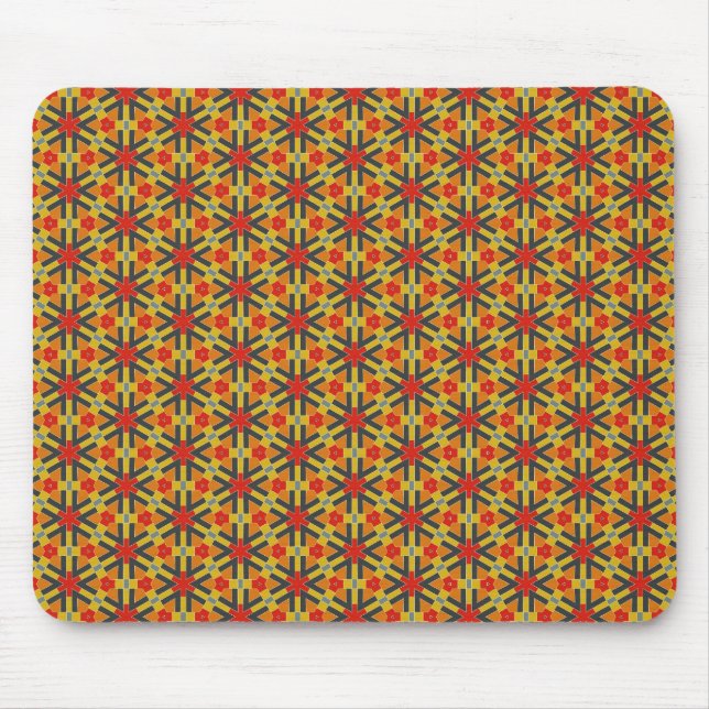 Geometrisches Design 02 Mousepad (Vorne)