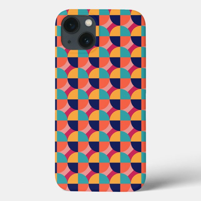 GEOMETRISCHES DESIGN. Case-Mate iPhone HÜLLE (Rückseite)