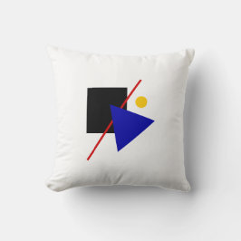 Geometrisches Design des Bauhauses Kissen