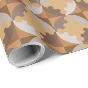 GEOMETRISCHES DESIGN. GESCHENKPAPIER