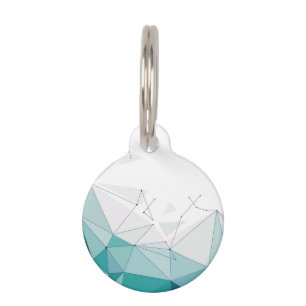 Geometrisches Design Haustiermarke