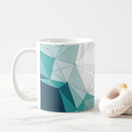 Geometrisches Design Kaffeetasse