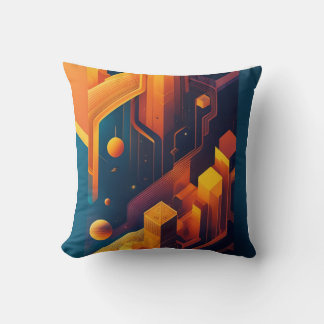 Geometrisches Design Kissen