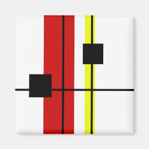 Geometrisches Design Magnet