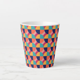 GEOMETRISCHES DESIGN. MILCHTASSE