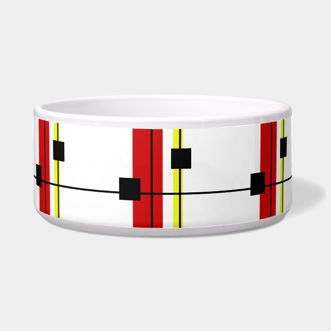 Geometrisches Design Napf (Vorderseite)