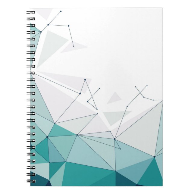 Geometrisches Design Notizblock (Vorderseite)