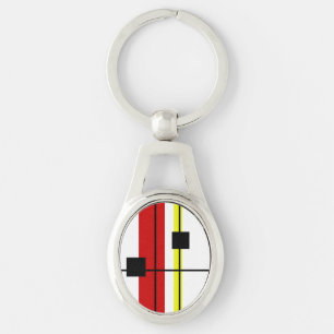 Geometrisches Design Schlüsselanhänger