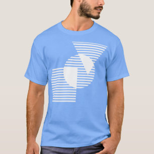 geometrisches Design T-Shirt