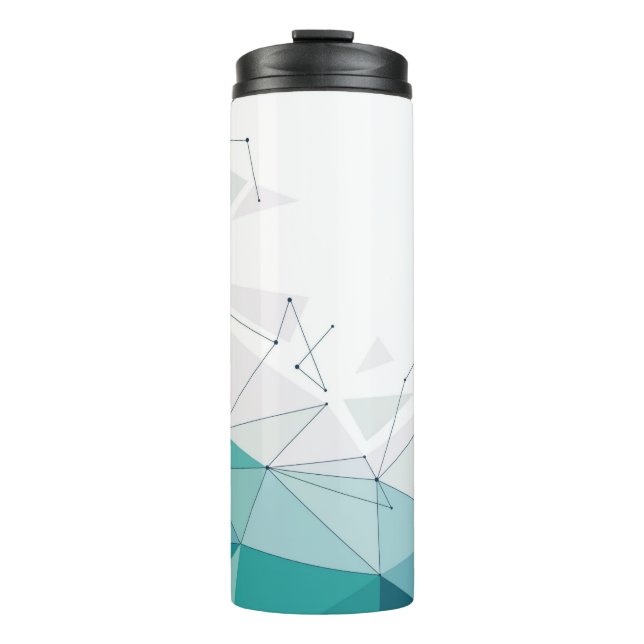 Geometrisches Design Thermosbecher (Vorderseite)