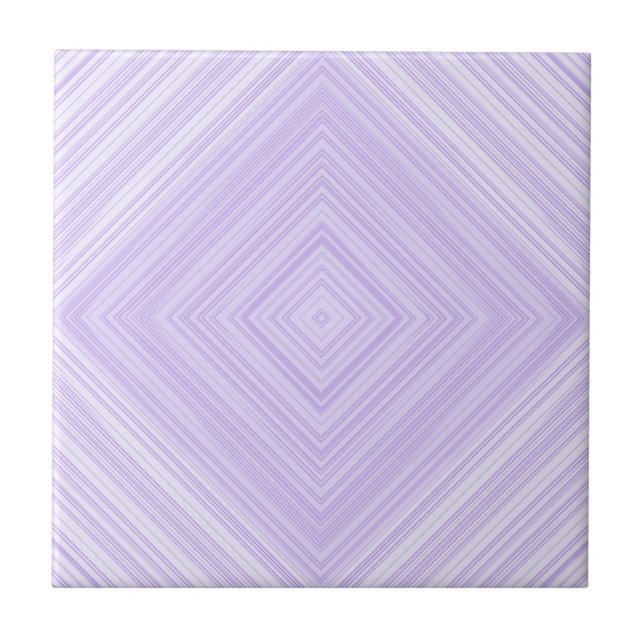 Geometrisches Diamond-Lila- und Lilac-Badezimmer Fliese (Vorderseite)