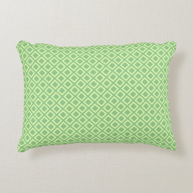 Geometrisches DIY-Muster, Limon auf einer beliebig Dekokissen (Vorderseite)