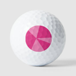 Geometrisches Dreieck Golfball