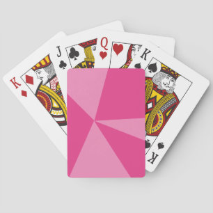Geometrisches Dreieck Spielkarten