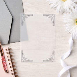 Geometrisches Eckleiste Elegantes Minimalistisches