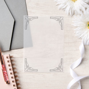 Geometrisches Eckleiste Elegantes Minimalistisches