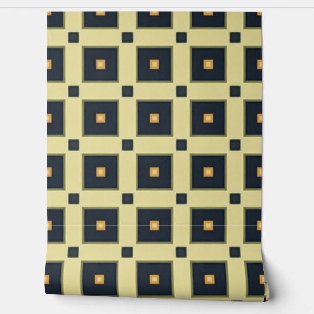 Geometrisches Elegance Muster Tapete (Abrollen)