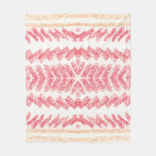 Geometrisches, ethnisch orientalisches nahtloses M Fleecedecke