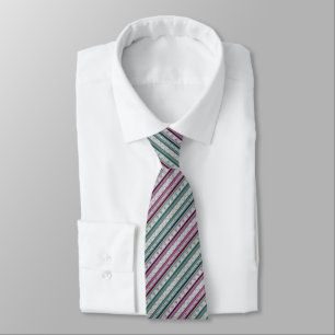 geometrisches ethnisches Stammesmuster der amerika Krawatte