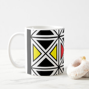 Geometrisches ethnisches traditionelles Stammesmus Kaffeetasse
