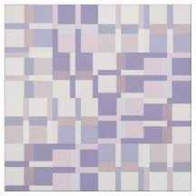 Geometrisches Farbblockmuster - Lila und Latte