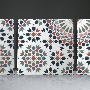 Geometrisches florales marokkanisches Fliesen-Home Fliese