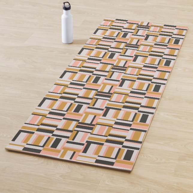 Geometrisches Form-Muster Yogamatte (Beispiel)