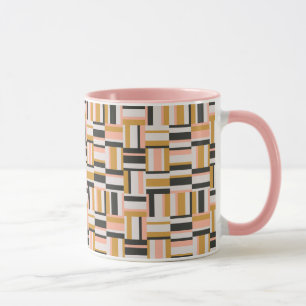 Geometrisches Formmuster Tasse