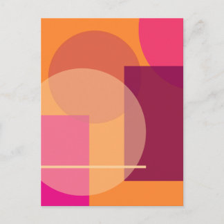Geometrisches Gleichgewicht 4 Postkarte