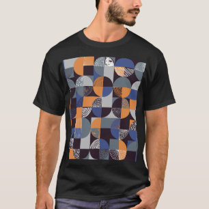 Geometrisches Handgezeichnet: Kreative Nahtlose Do T-Shirt
