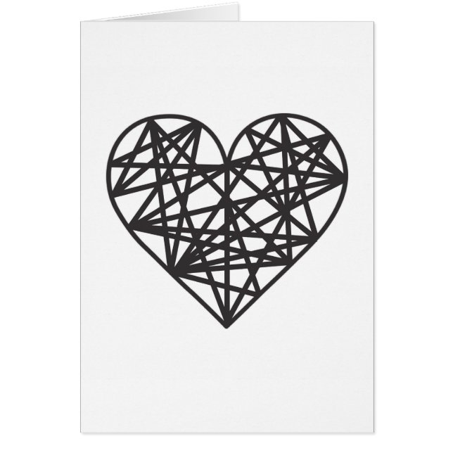 Geometrisches Herz (Vorne)