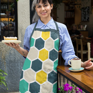 Geometrisches Hexagonal Schürze