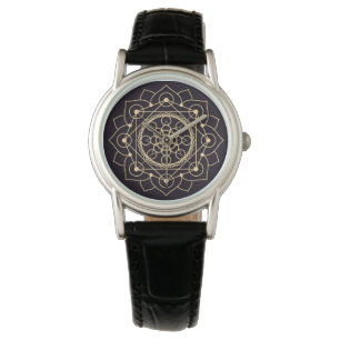 Geometrisches Himmelsmuster Armbanduhr