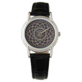 Geometrisches Himmelsmuster Armbanduhr