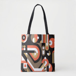 Geometrisches Hintergrunddesign. Abstraktes Kunstw Tasche