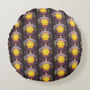 geometrisches Kissen im marokkanischen Stil