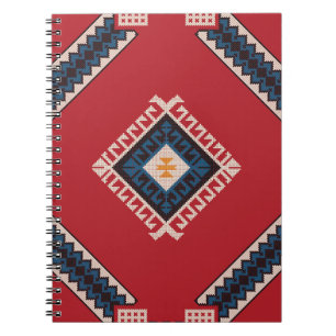 Geometrisches, klassisches niedlich-trendy bunt notizblock