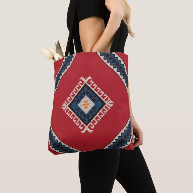 Geometrisches, klassisches niedlich-trendy bunt tasche (Von Nahem)