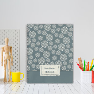 Geometrisches Kreismuster Notizbuch